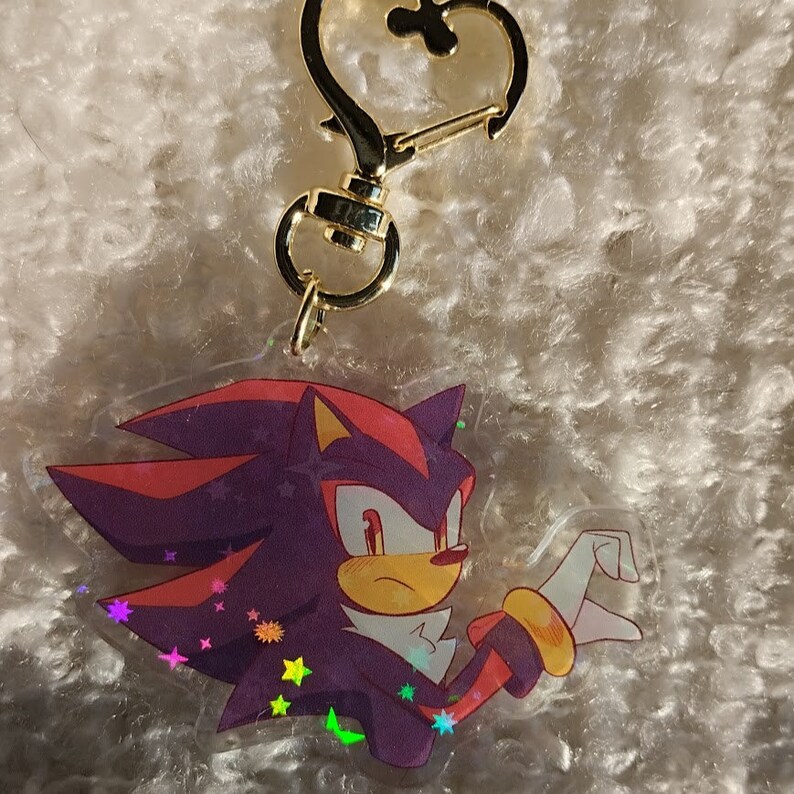 Sonic Keychains Pair - Etsy