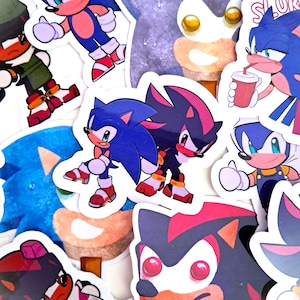 Sonic the Hedgehog-vinylstickerpakket x 11 inch