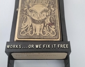 Harley Davidson Zippo-tändare i fodral