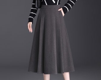 Cotton Skirt - Long Skirt - All Seasons - Multiple Colours