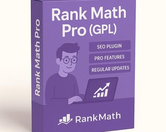 Rank Math Pro SEO Plugin | Free Updates | Best WordPress SEO Plugin | GPL Licensed | Rank Math seo | Rank math plugin