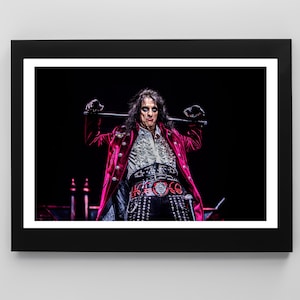 Alice Cooper - High Quality Photo Print A4 / A5