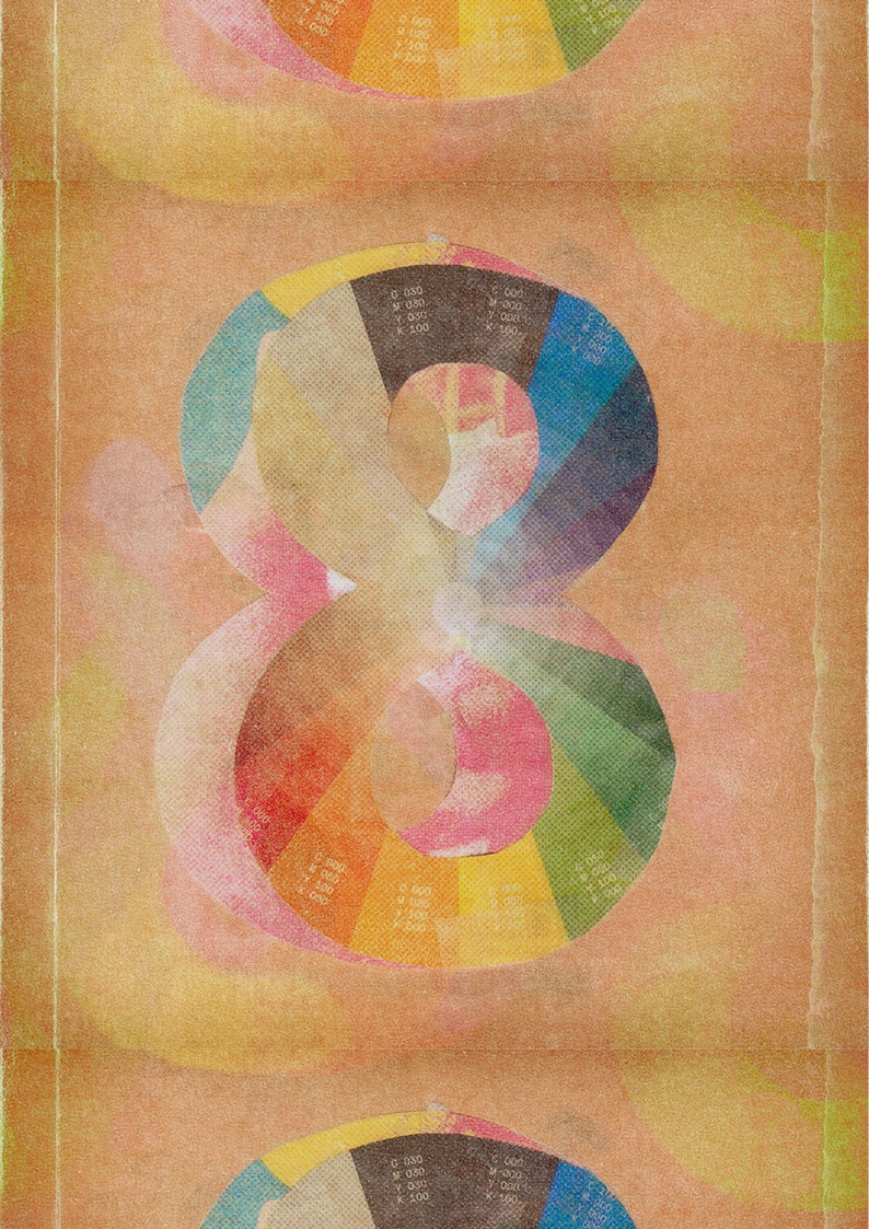 36 Days of Type Art Prints A3 and A4 Sizes High Gloss Etsy