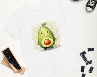 Funny Avocado Shirt, Cute Avocado T-Shirt, Vegan Shirt, Vegetarian T-Shirt, Toddler Avocado Tee, Avocado Gift, Vegan Gifts, Birthday Shirt