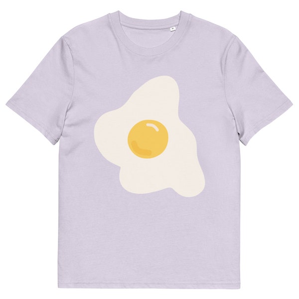 Ei t-shirt Ontbijt Foodie Gift Goed ei t-shirt Unisex biologisch katoenen t-shirt