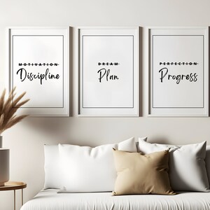 3 Printable Motivational Posters Bundle, Positive Mindset Posters, Growth Mindset Poster, Growth Mindset Printable, Positive Mindset Posters
