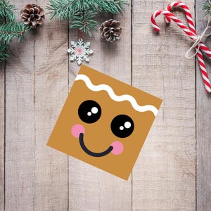 Gingerbread Cookie Tag