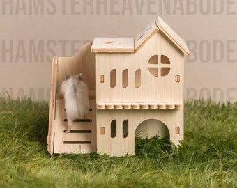 Accessoires hamster, cachette hamster, jouets rongeurs, maison pour chinchilla, maison hamster, accessoire rongeur