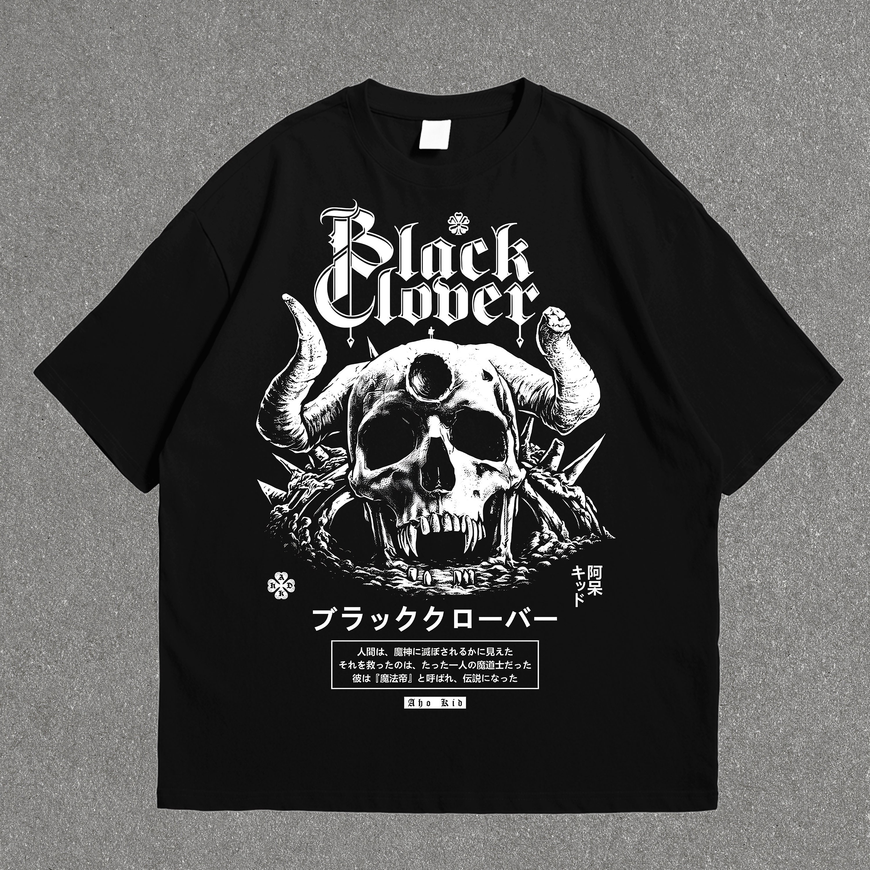 Black Clover Asta Demon Form Tee Shirt Anime T-Shirt Black Clover Asta Demon Form Tee Shirt Anime T-Shirt