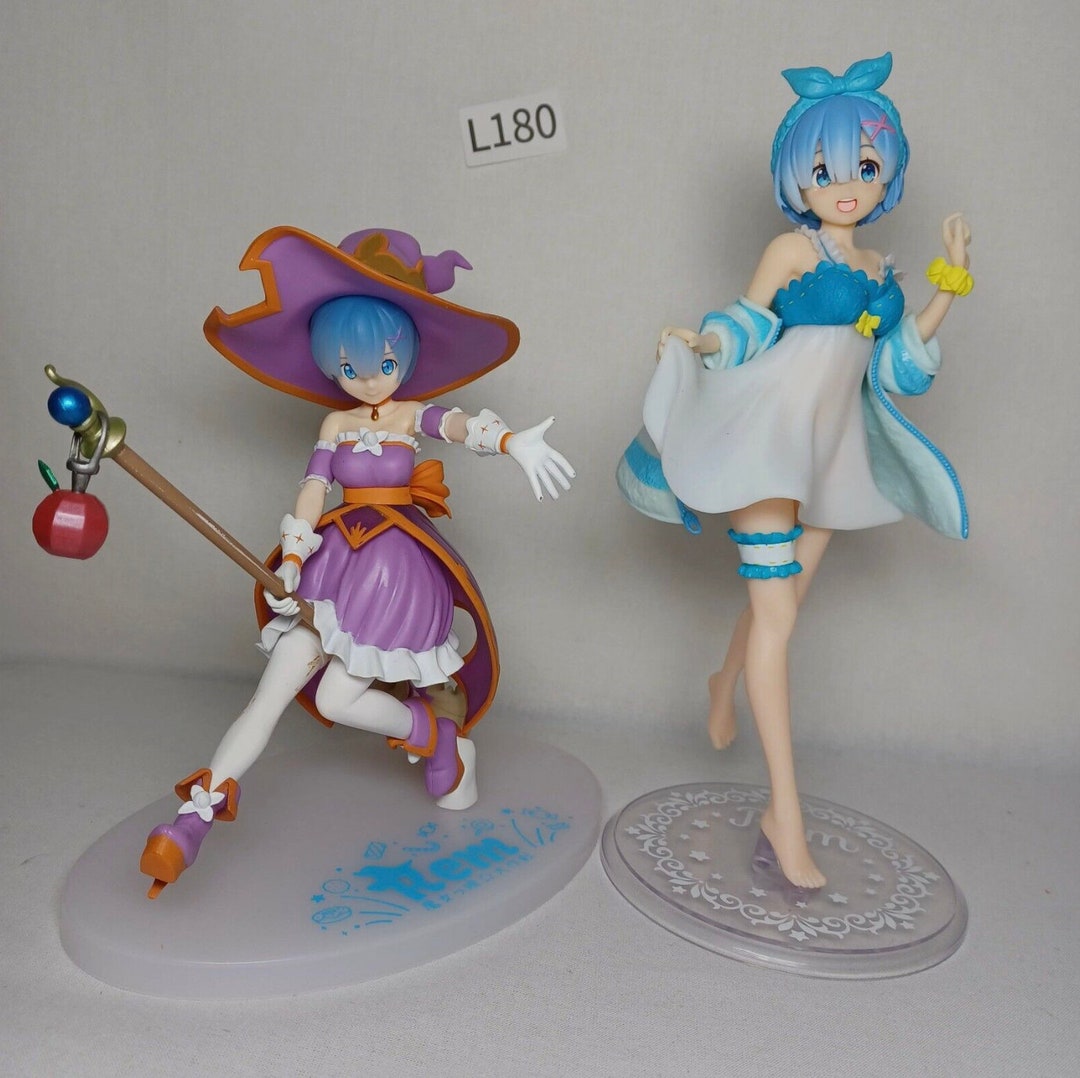 Figure Re Zero Rem Witch Swimsuit Japan Import Very Good Etsy