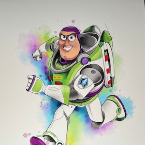 Buzz Lightyear, Disney Toy Story Print