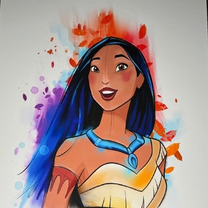 Pocahontas, Disney Print