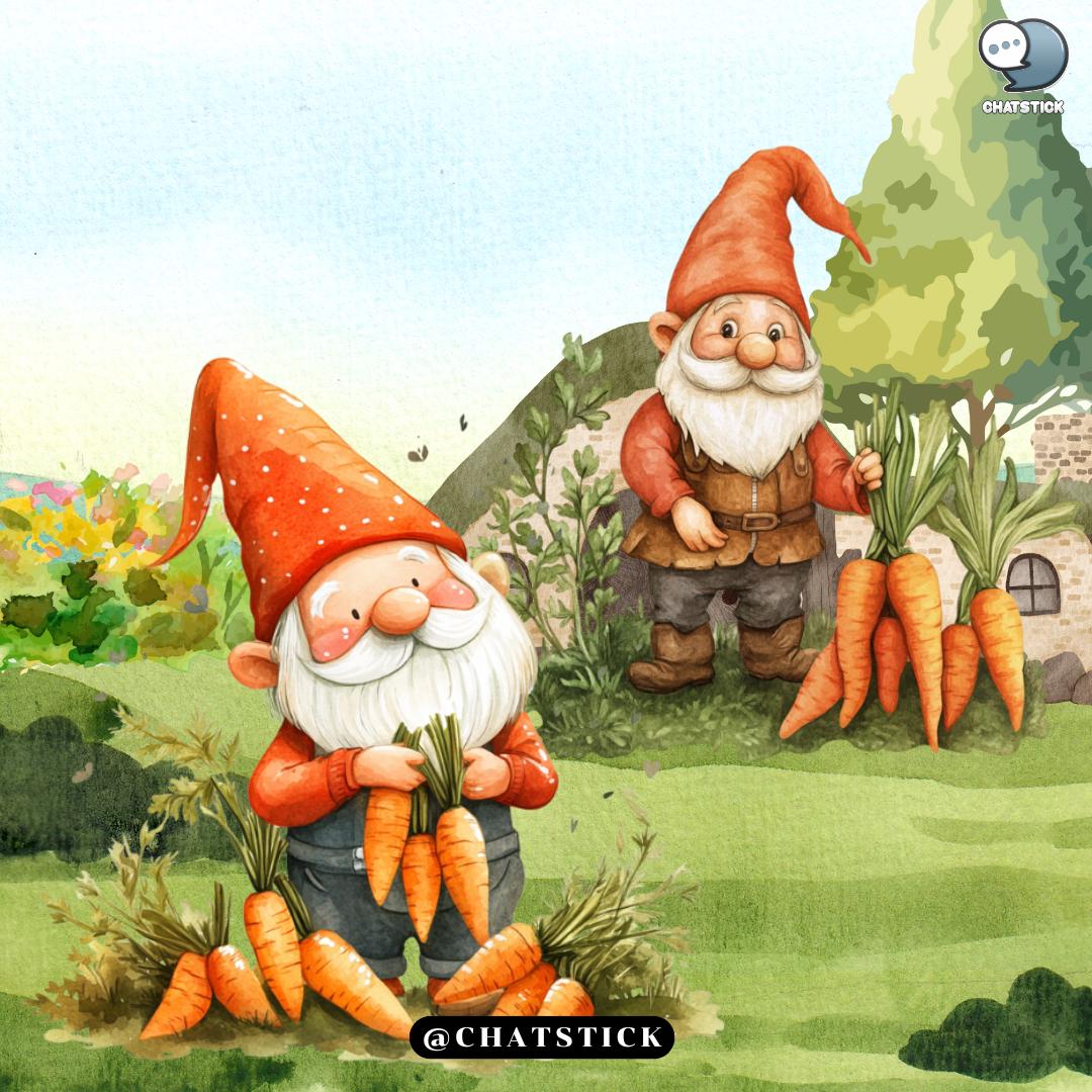 160 Garden Gnomes Clipart Bundle | Whimsical Gnome PNG Images | Cute ...