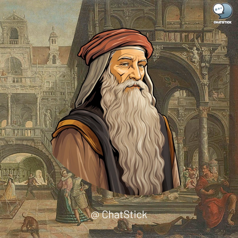 Leonardo Da Vinci Digital Sticker Pack 120 Png Printable Cliparts Leonardo Da Vinci Digital Sticker Pack 120 Png Printable Cliparts
