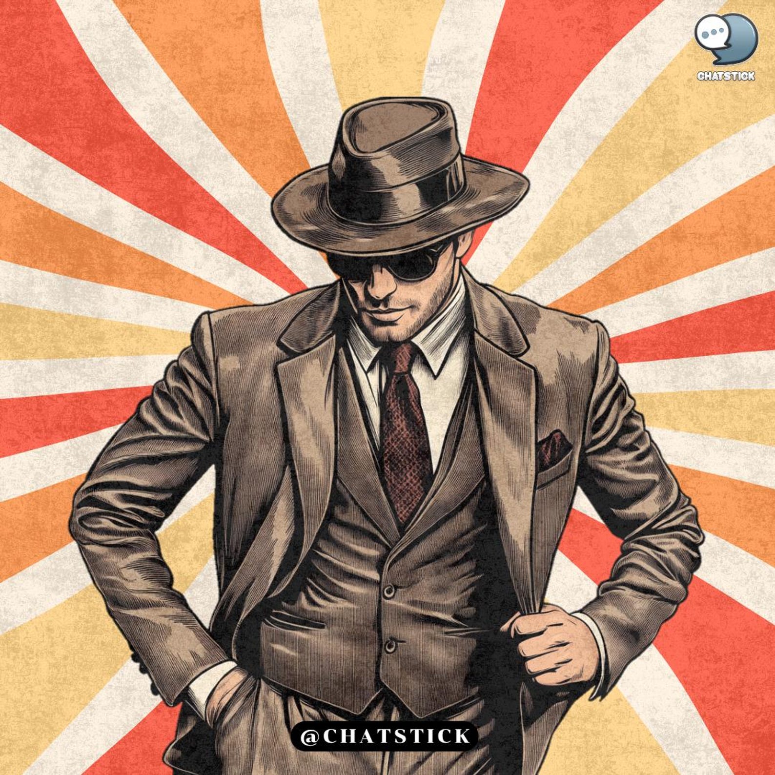 Groovy 70s Men Clipart Bundle – 150 Retro Fashion Pngs, Vintage ...