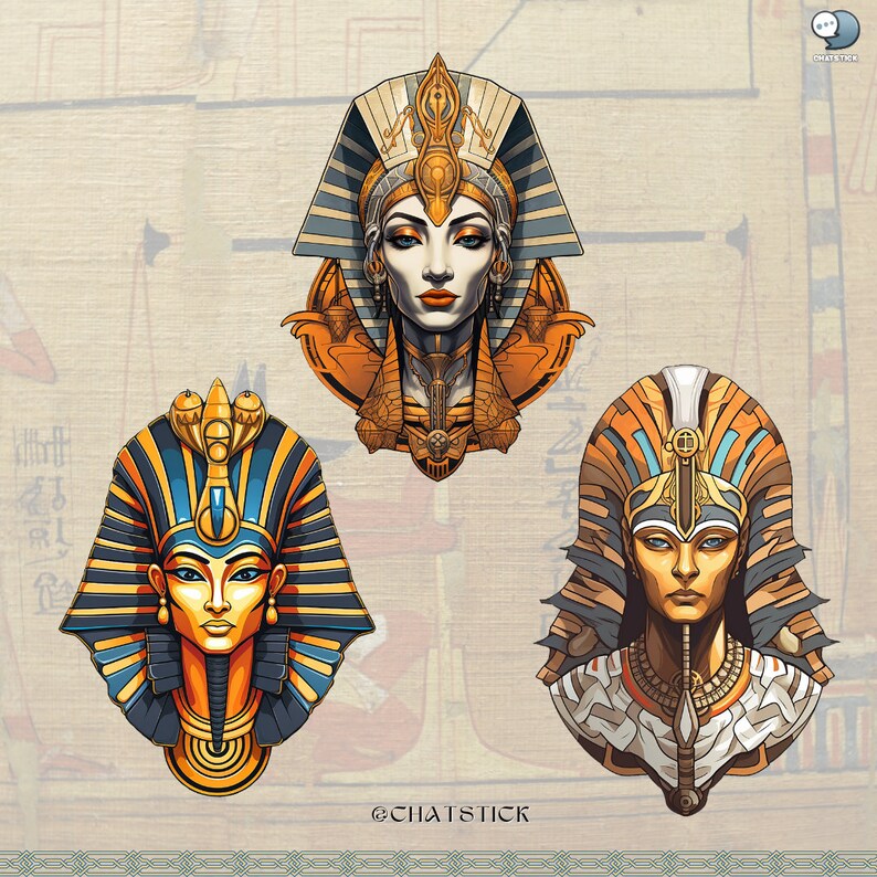 Osiris Design 144 Osiris Egyptian Mythology Digital Clipart Mega Pack - Watercolor ...