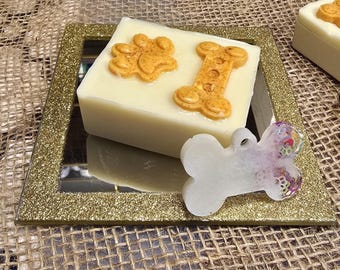 Homemade dog bar soap