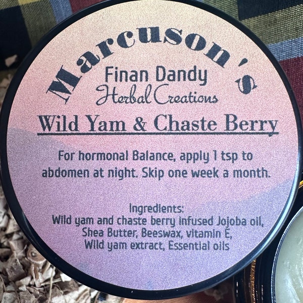 Wild Yam and Chaste Tree Berry Cream