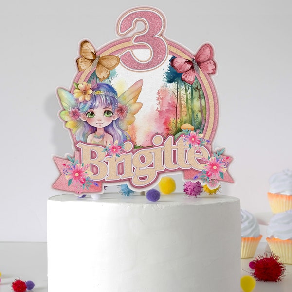 Fairy Cake Toppers - Etsy
