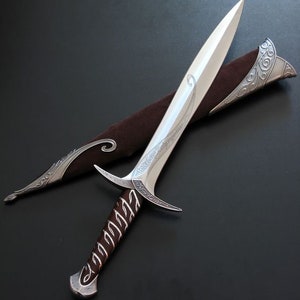 Espadas vikingas de acero de Damasco de mano, espadas listas para la batalla, espadas norteñas, regalos para papá, regalos para marido, regalos para novio, regalos para hombres Sword