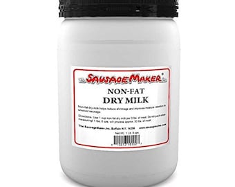 The Sausage Maker - Non-Fat Dry Milk Powder, Grade 'A', High-Heat Pasteurized, Non-GMO, Gluten-FREE, Made in USA, Net Wt. 1 Lb. 8 oz.
