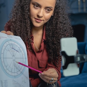 Leitura de astrologia / Descubra sua zona de genialidade / Análise aprofundada do mapa astral