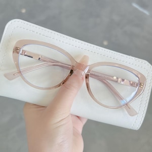 Alica Vintage Cat-Eye Reading Glasses + Blue Light Blocking Frames | Eyeglasses, Cat Eye Glasses, Large Eyewear Frames, Distance Glasses