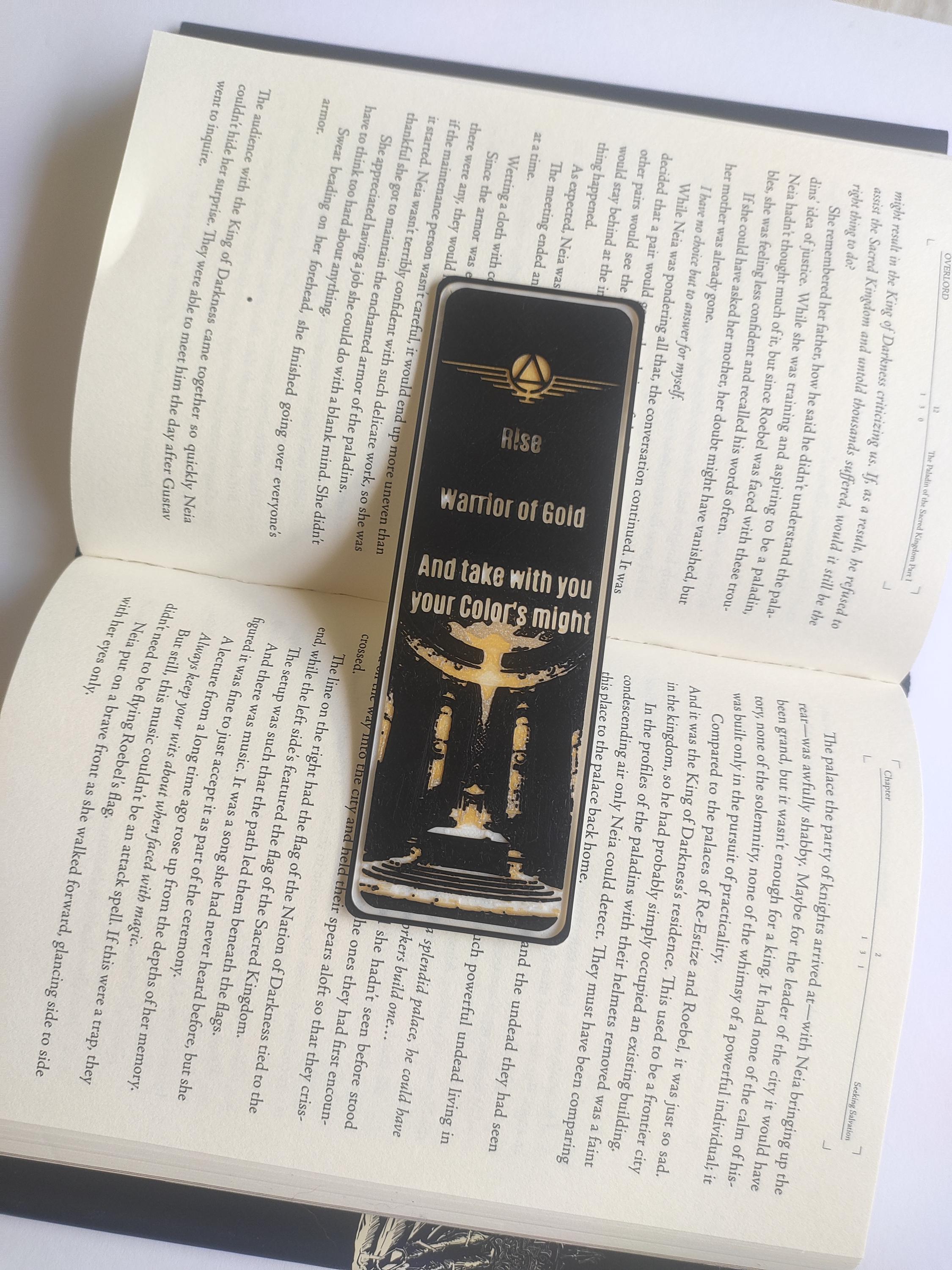 Red Rising Bookmark Print Red Rising Inspired 3D Printed Bookmarks – Fantasy Reader Gift Set (3 ...