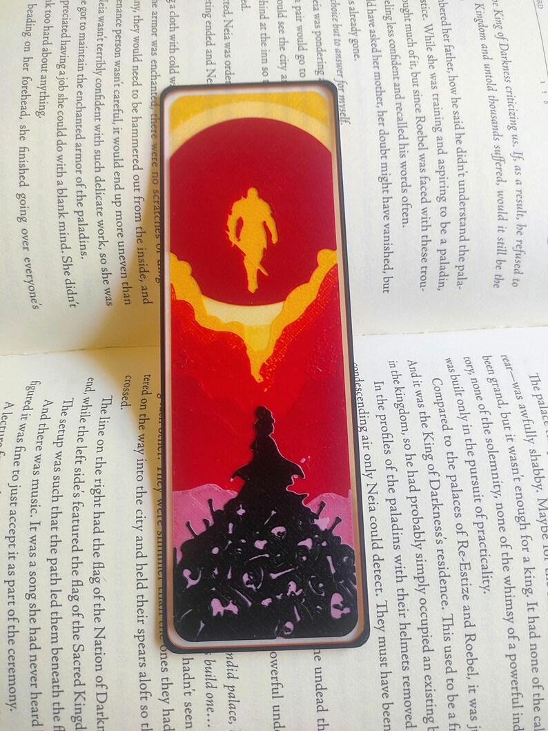 Red Rising Bookmark Print Red Rising Inspired Bookmark Set – 3D Printed Fantasy Reader Gift (set ...