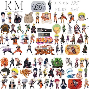 Naruto and Friends Stickers