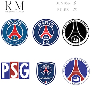 Paris Saint-Germain Wall Sticker - Player Group 22-23 Broken Wall Decal PSG  Art