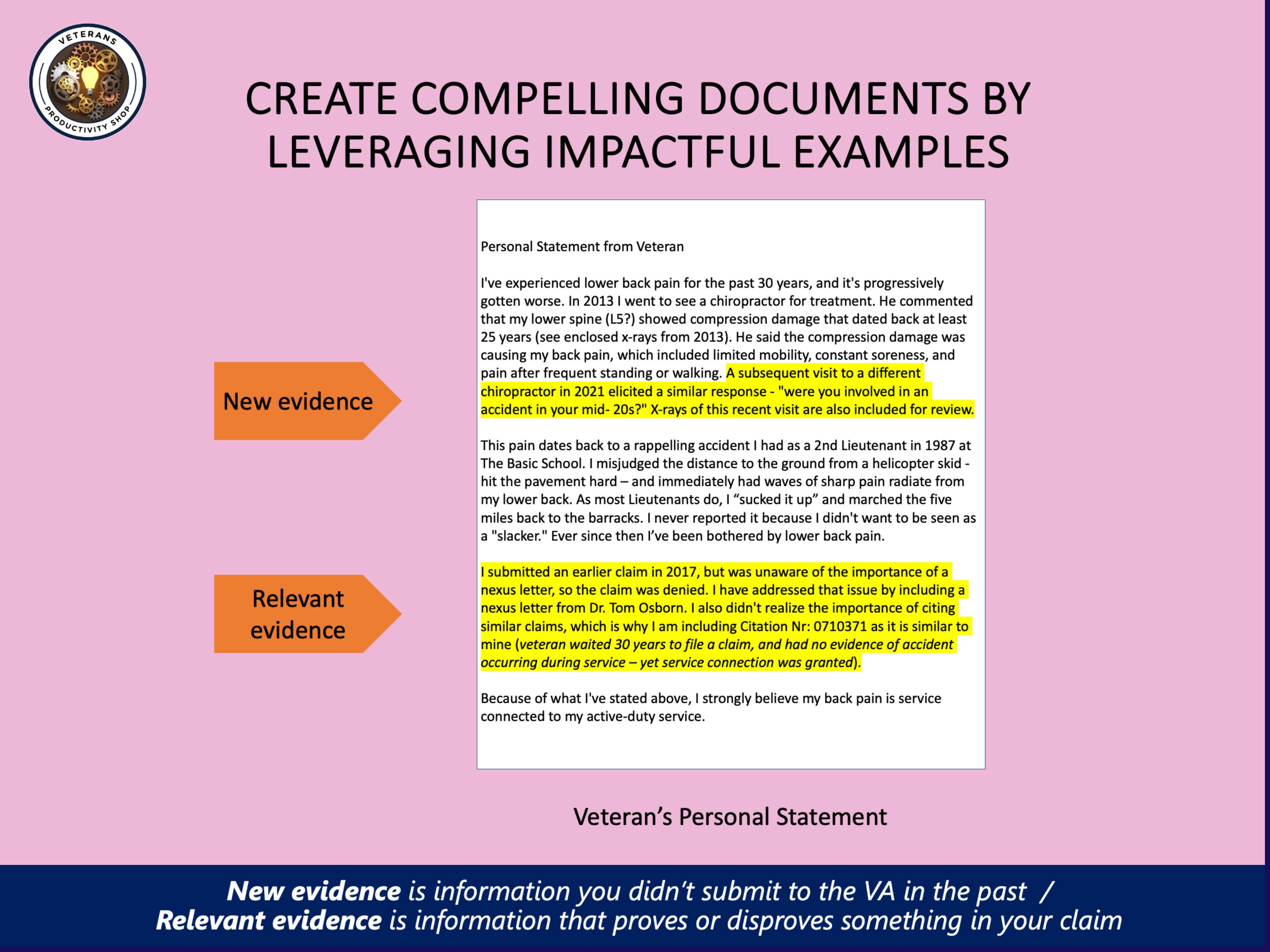Understanding the VA Claims Process Filing a Supplemental VA Claim VA
