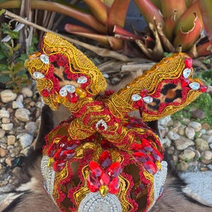 Handmade Shango Crown: Custom Orisha Regalia