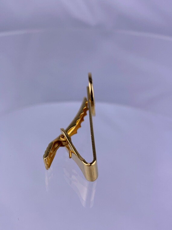 Airplane Aeroplane 14k Gold Plated Tie Clip Bar A… - image 7