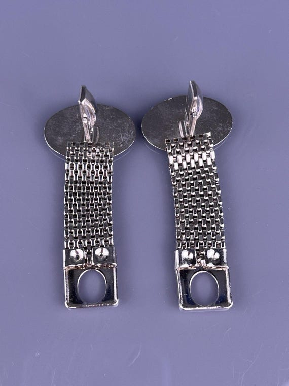 CPC Initial Monogram Wrap Around Cufflinks Silver… - image 8