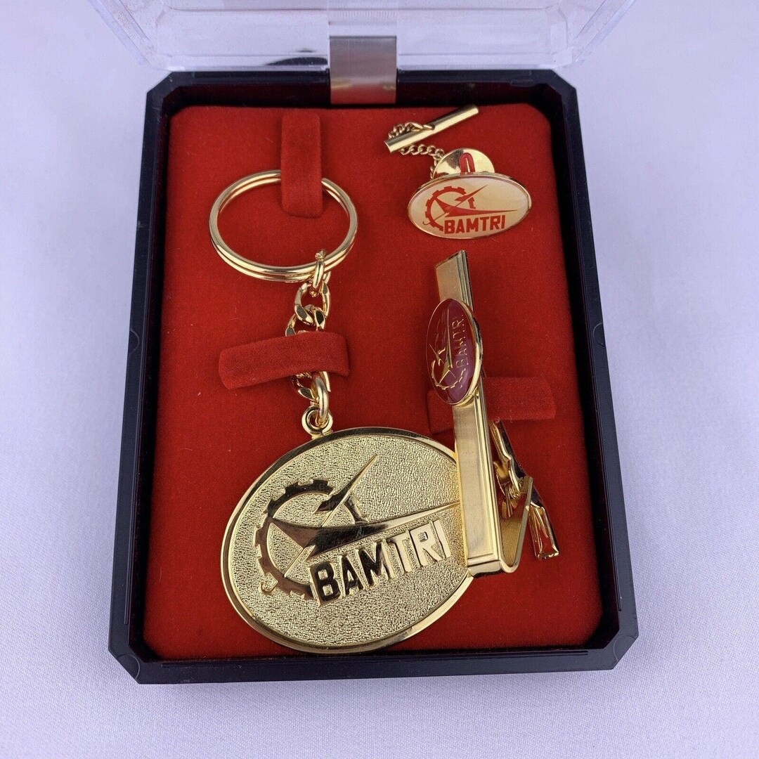 BAMTRI Beijing Aeronautical Manufacturing Gold Plated Tie Clip Pin ...