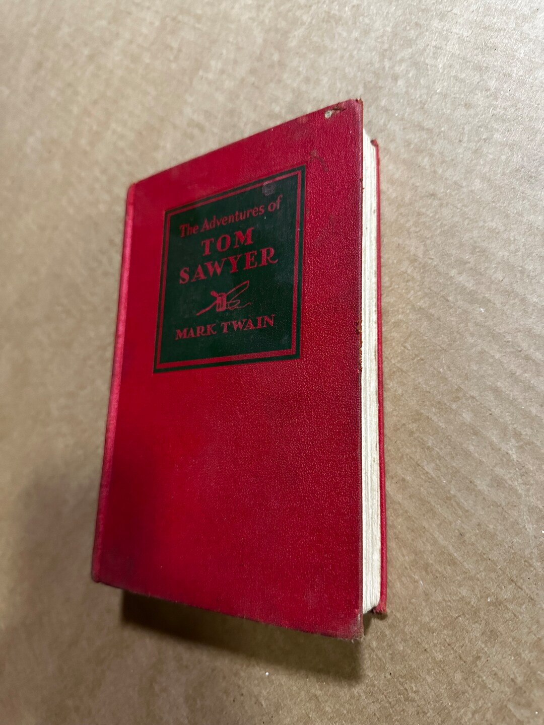 The Adventures of Tom Sawyer by Mark Twain copyright 1920 - Etsy