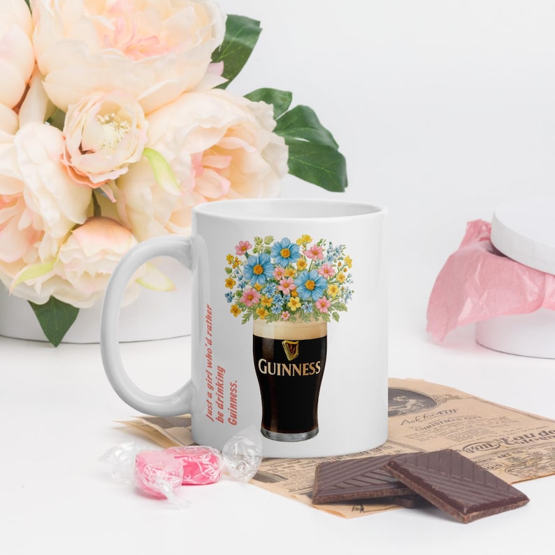 Just a girl who’d rather be drinking Guinness – 11oz Mug