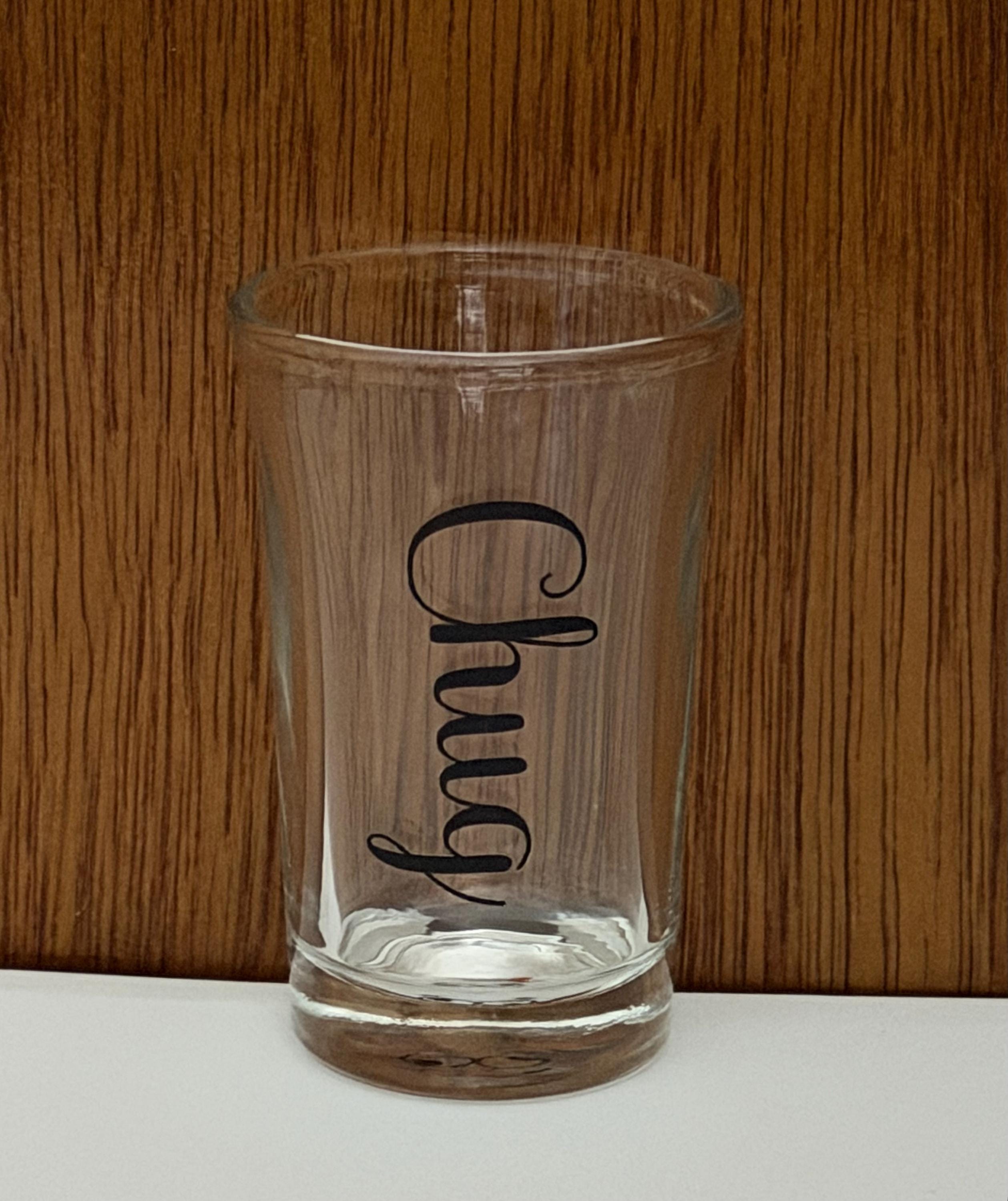 Chug Shot Glass With Hidden Smiley Face - Etsy