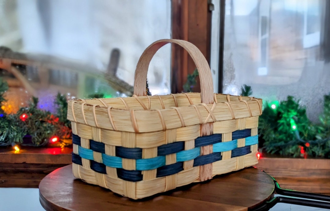 Picture of Handwoven Coastal Basket - Etsy