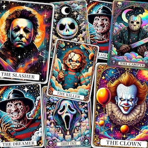 Horrortarotkaarten voor beker