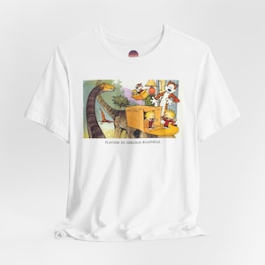 Vintage Calvin & Hobbes T-Shirt, Calvin and Hobbes duplicator, Cartoon T-Shirt, Calvin and Hobbes, 90s retro T-Shirt, Unisex