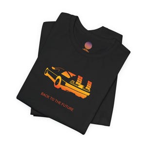 Back To The Future T-Shirt, DeLorean T-Shirt, 80s Retro T-Shirt, Back To The Future Minimalistic, 80s Cinema T-Shirt, DeLorean Retro Design
