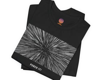 Star Wars Punch It T-shirt, Empire Strikes Back tshirt, Han Solo tshirt, Star Wars minimalist tshirt, Star Wars birthday, Unisex shirt