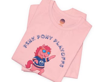 T-shirt Oilers Pink Pony Play-offs, T-shirt Pink Pony Club Oilers, T-shirt Oilers 2025, T-shirt Edmonton Oilers, T-shirt Oilers Play-offs 2025, Unisex