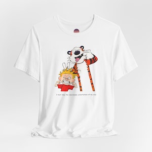 Camiseta vintage de Calvin & Hobbes, con caras divertidas de Calvin & Hobbes, camiseta de dibujos animados, Calvin & Hobbes, camiseta retro de los 90, unisex