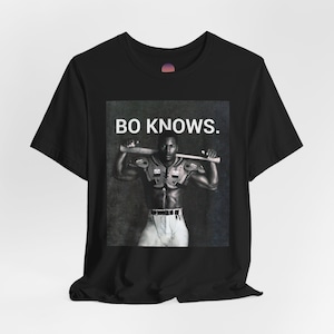 Bo Knows T-Shirt, Bo Jackson tshirt, 90s Bo Jackson tshirt, 90s Baseball tshirt, 90s Pop Culture tshirt, Vintage sports tshirt, Unisex shirt
