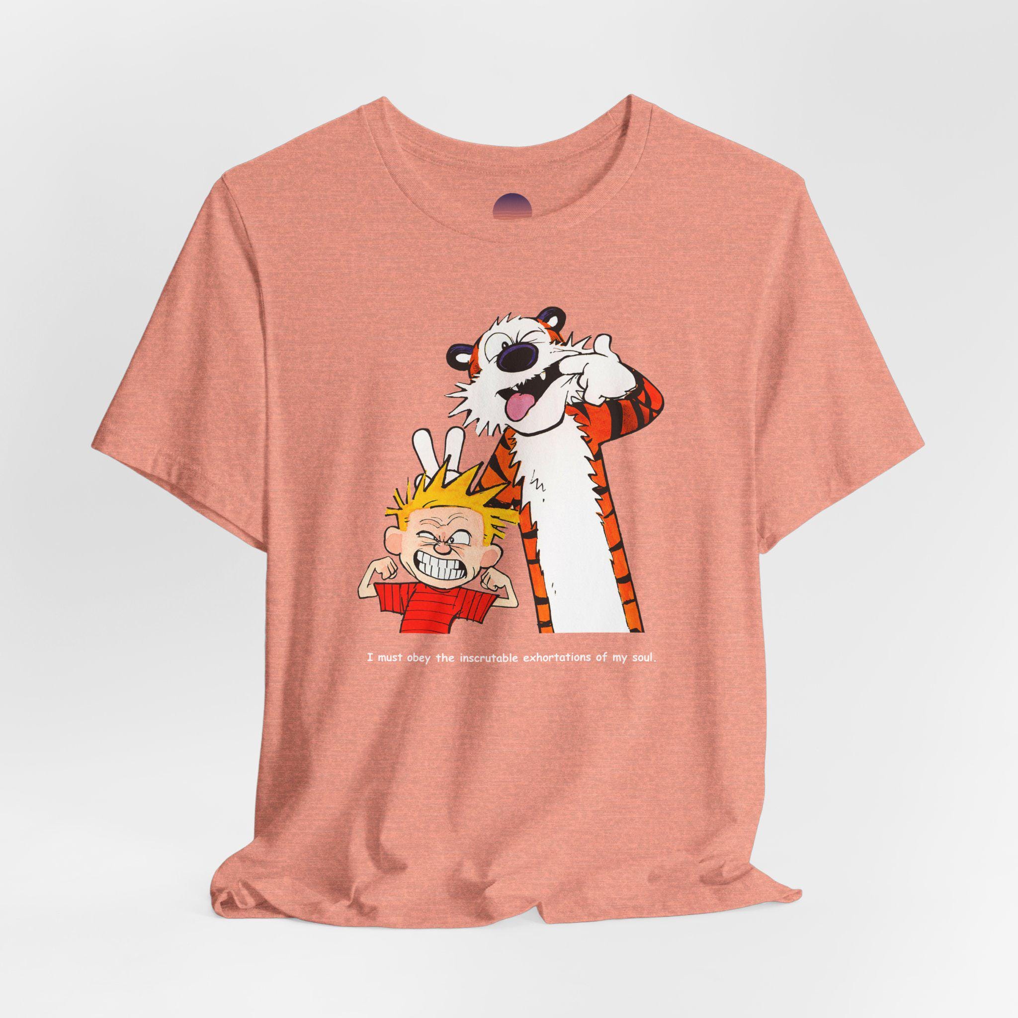 Vintage Calvin & Hobbes T-shirt, Calvin and Hobbes Funny Faces