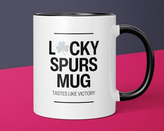 Lucky Spurs Mug San Antonio Spurs Coffee Cup Gift for Him Husband Coffee Mug Gifts for Dad Spurs Gift for Men Gift for Spurs Fan