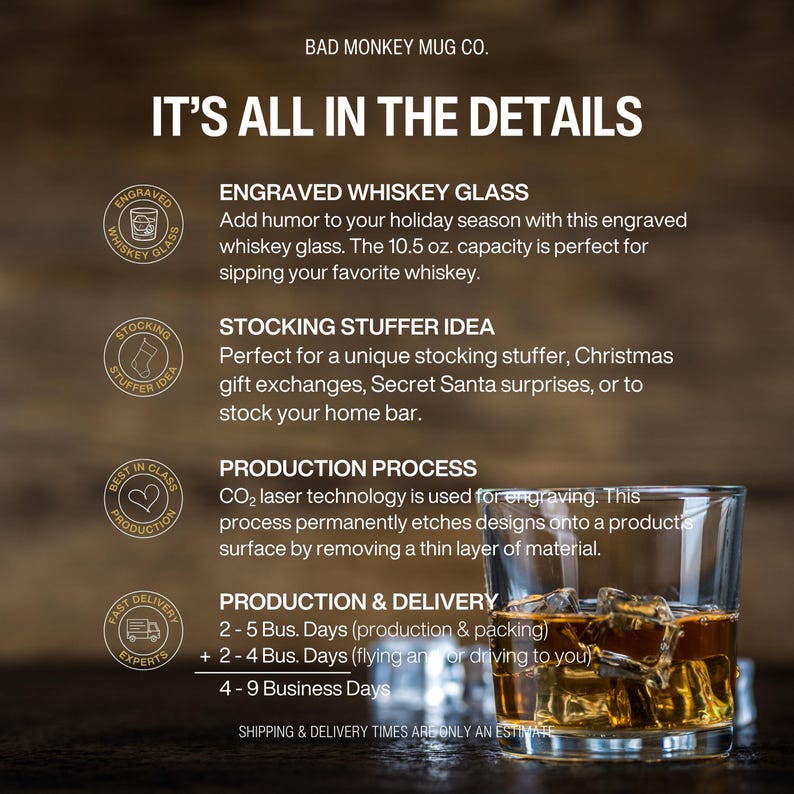 Personalized San Francisco 49ers Engraved Whiskey Glass, 49ers Old-Fashioned 10oz Glass - Pour Line Personalized Football Gift for Him image 3
